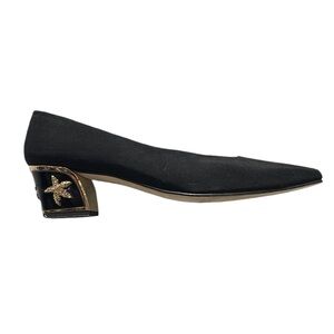 Timothy Hitsman Starfish Heels Black Gold
